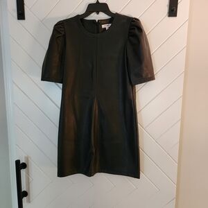 Evereve BB Dakota Vegan Leather Dress